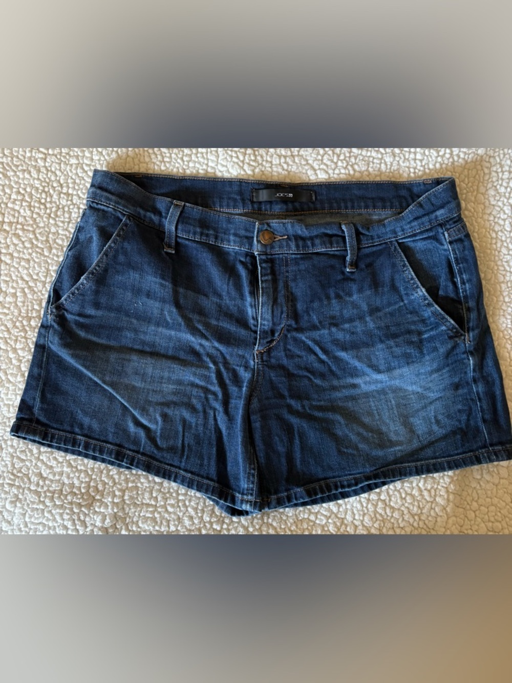 Joe’s Women’s Dark Blue Denim Shorts